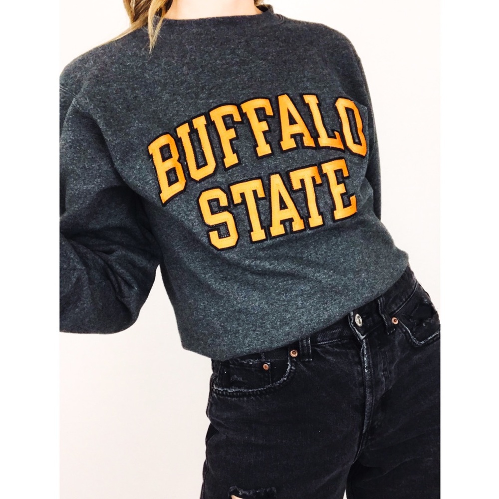 Champion Buffalo State Crewneck Sweatshirt | Size XS